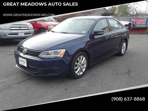 2011 Volkswagen Jetta for sale at GREAT MEADOWS AUTO SALES in Great Meadows NJ