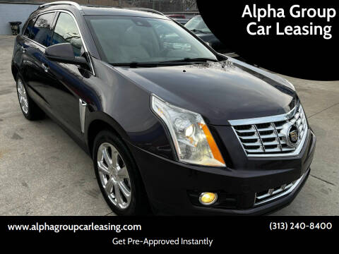 2015 Cadillac SRX for sale at Alpha Group Car Leasing in Redford MI