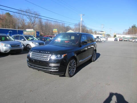 2017 Land Rover Range Rover for sale at Route 12 Auto Sales in Leominster MA