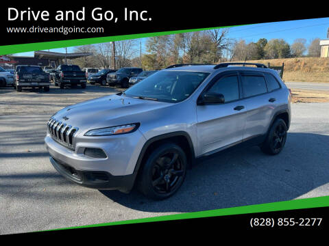 2016 Jeep Cherokee for sale at Drive and Go, Inc. in Hickory NC