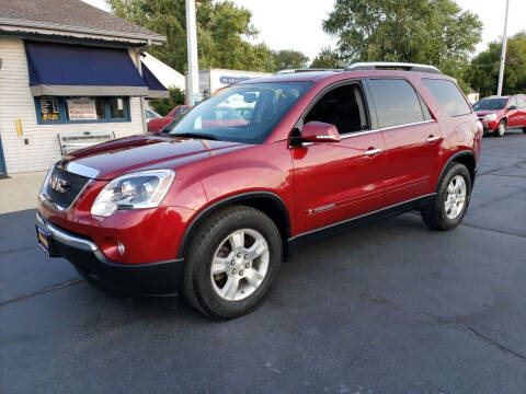 2007 GMC Acadia for sale at Advantage Auto Sales & Imports Inc in Loves Park IL