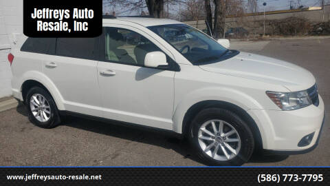 2013 Dodge Journey for sale at Jeffreys Auto Resale, Inc in Clinton Township MI