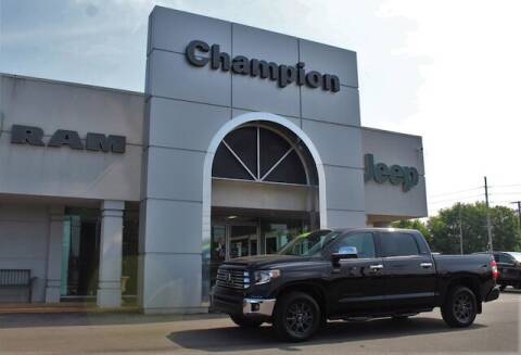 2021 Toyota Tundra for sale at Champion Chevrolet in Athens AL
