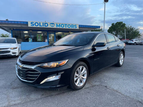 2019 Chevrolet Malibu for sale at Solid Motors LLC in Garland TX