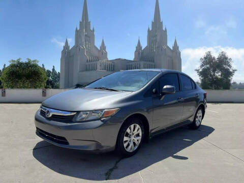 2012 Honda Civic for sale at Cyrus Auto Sales in San Diego CA