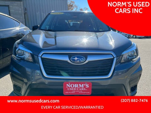 2020 Subaru Forester for sale at NORM'S USED CARS INC in Wiscasset ME
