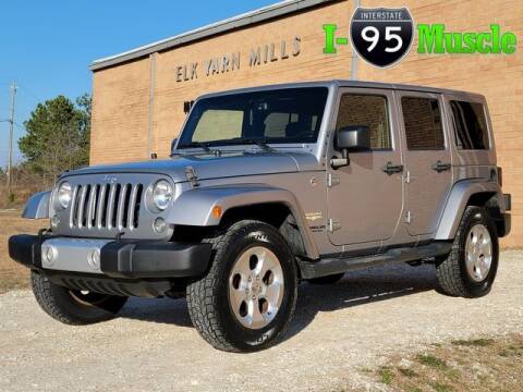 2015 Jeep Wrangler Unlimited for sale at I-95 Muscle in Hope Mills NC