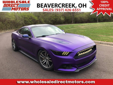 2016 Ford Mustang for sale at WHOLESALE DIRECT MOTORS in Beavercreek OH