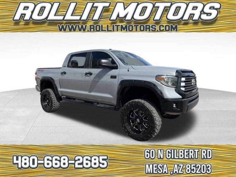 2018 Toyota Tundra for sale at Rollit Motors in Mesa AZ