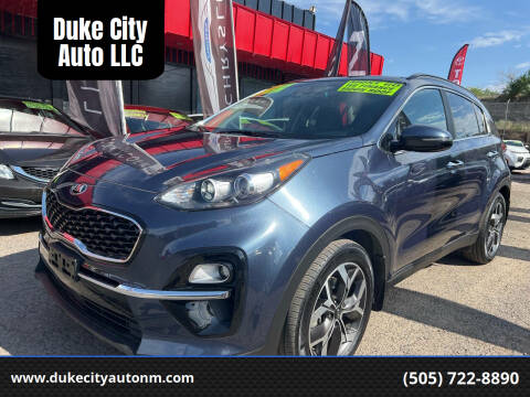 2022 Kia Sportage for sale at Duke City Auto LLC in Gallup NM