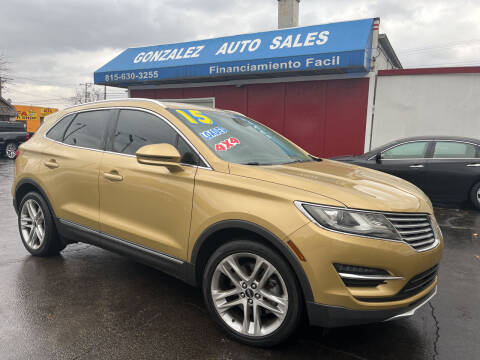 2015 Lincoln MKC for sale at Gonzalez Auto Sales in Joliet IL