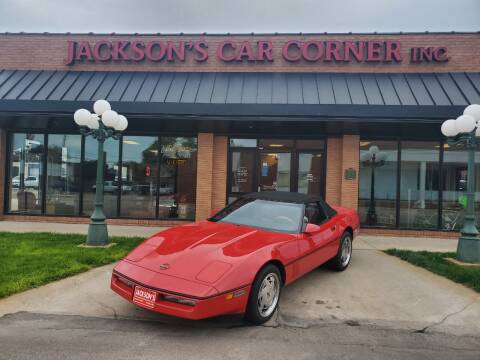 1988 Chevrolet Corvette for sale at Jacksons Car Corner Inc in Hastings NE