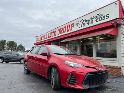 2018 Toyota Corolla for sale at Unlimited Auto Group of Marietta in Marietta GA