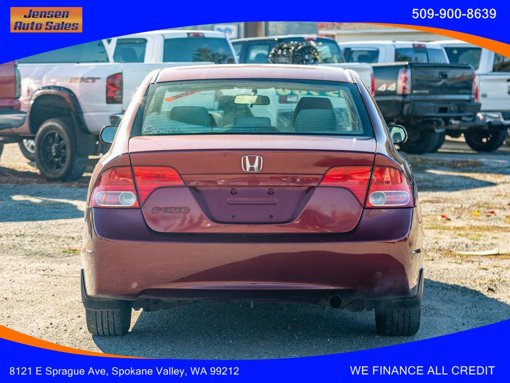 2006 Honda Civic for sale at Jensen Auto Sales in Spokane, WA