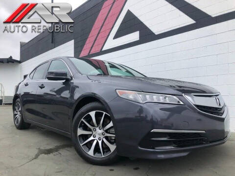 2016 Acura TLX for sale at Auto Republic Fullerton in Fullerton CA