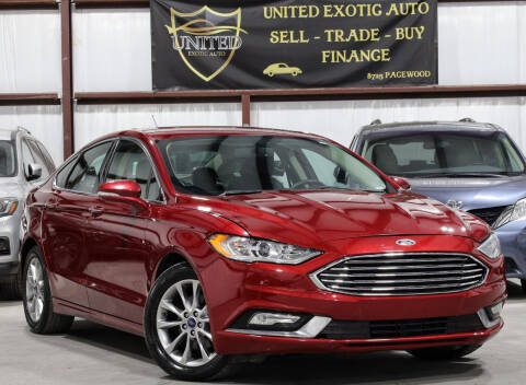 2017 Ford Fusion for sale at United Exotic Auto in Houston TX