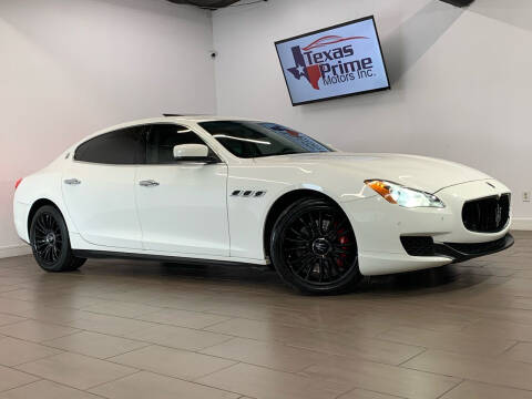 2014 Maserati Quattroporte for sale at Texas Prime Motors in Houston TX