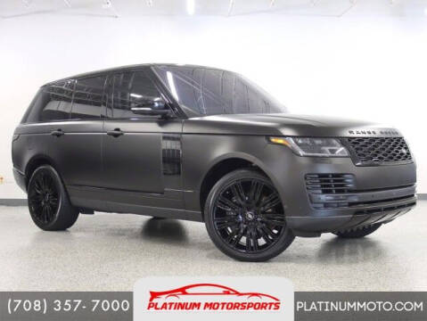 2019 Land Rover Range Rover for sale at Vanderhall of Hickory Hills in Hickory Hills IL