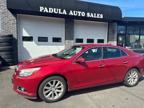 2013 Chevrolet Malibu for sale at Padula Auto Sales in Holbrook MA