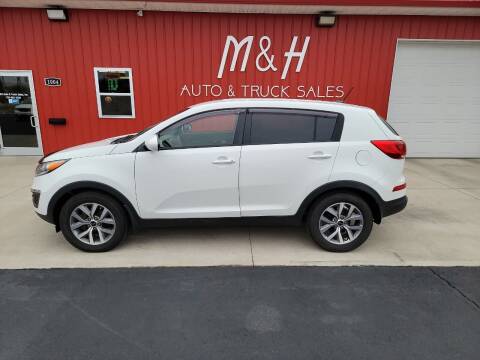2015 Kia Sportage for sale at M & H Auto & Truck Sales Inc. in Marion IN