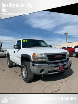 2006 GMC Sierra 2500HD for sale at Quality Auto City Inc. in Laramie WY
