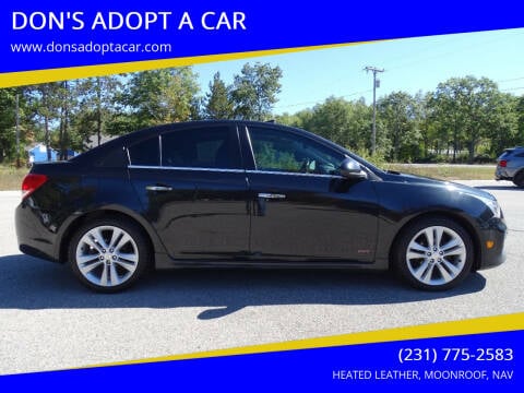 2016 Chevrolet Cruze Limited for sale at DON'S ADOPT A CAR in Cadillac MI