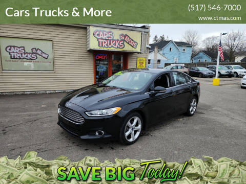 2016 Ford Fusion for sale at Cars Trucks & More in Howell MI