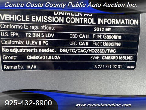 2012 Mercedes-Benz C-Class C 250