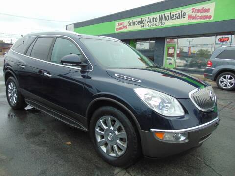 2012 Buick Enclave for sale at Schroeder Auto Wholesale in Medford OR