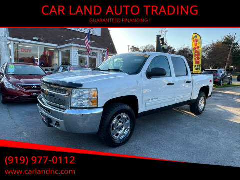 2013 Chevrolet Silverado 1500 for sale at CAR LAND  AUTO TRADING in Raleigh NC
