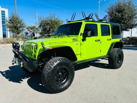 2013 Jeep Wrangler Unlimited for sale at CARLIFORNIA AUTO WHOLESALE in San Bernardino CA