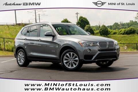 2015 BMW X3 for sale at Autohaus Group of St. Louis MO - 3015 South Hanley Road Lot in Saint Louis MO