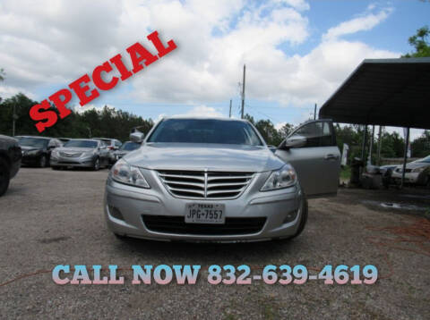 2009 Hyundai Genesis for sale at Jump and Drive LLC in Humble TX