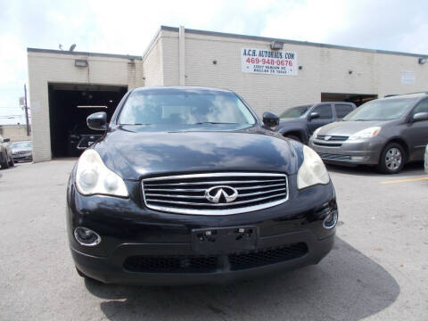 2011 Infiniti EX35 for sale at ACH AutoHaus in Dallas TX