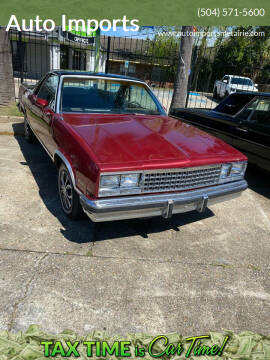 1983 Chevrolet El Camino for sale at Auto Imports in Metairie LA