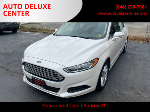 2016 Ford Fusion for sale at AUTO DELUXE CENTER in Toms River NJ