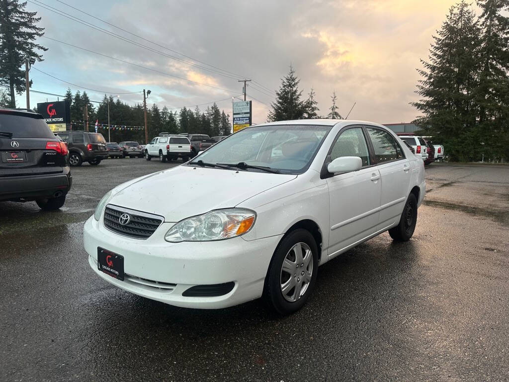 2005 Toyota Corolla for sale at Cascade Motors in Olympia, WA