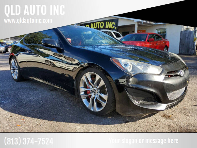 2013 Hyundai Genesis Coupe for sale at QLD AUTO INC in Tampa FL