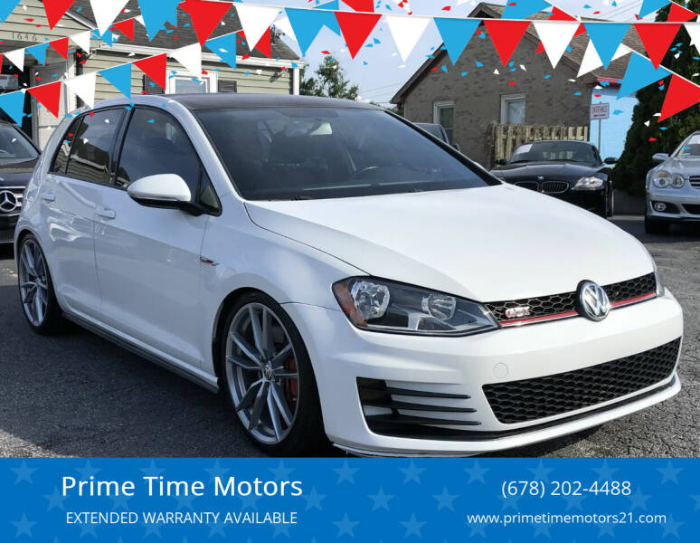 2015 Volkswagen Golf GTI for sale at Prime Time Motors in Marietta GA