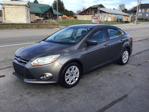 2012 Ford Focus for sale at The Autobahn Auto Sales & Service Inc. in Johnstown PA