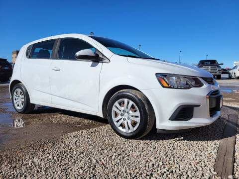 2017 Chevrolet Sonic for sale at BERKENKOTTER MOTORS in Brighton CO