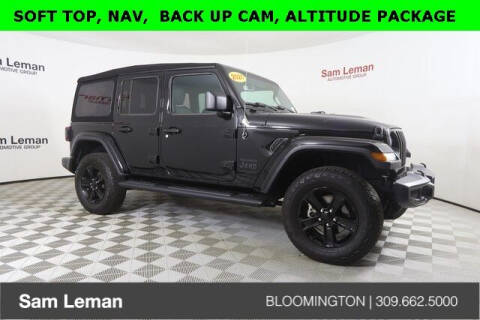 2021 Jeep Wrangler Unlimited for sale at Sam Leman CDJR Bloomington in Bloomington IL