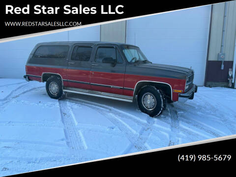 1991 Chevrolet Suburban for sale at Red Star Sales LLC in Bucyrus OH