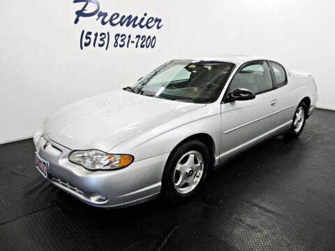2002 Chevrolet Monte Carlo for sale at Premier Automotive Group in Milford OH