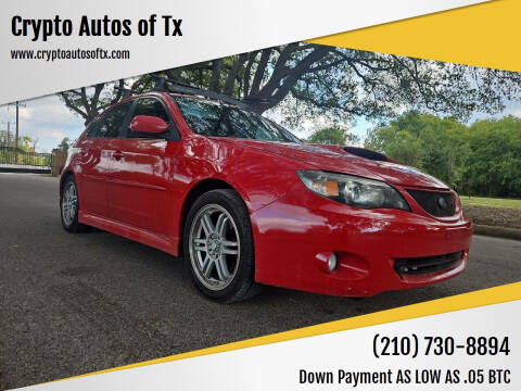 2008 Subaru Impreza for sale at Crypto Autos of Tx in San Antonio TX