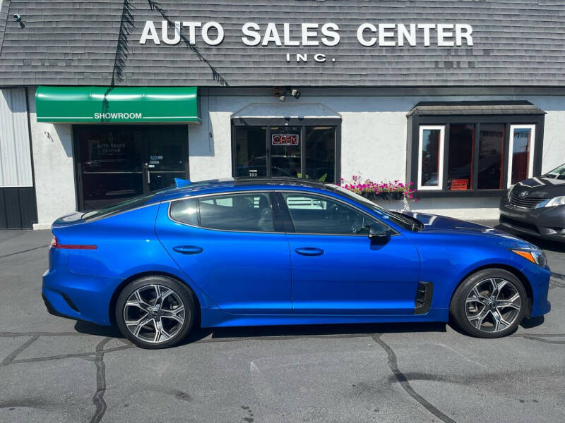 2021 Kia Stinger for sale at Auto Sales Center Inc in Holyoke MA