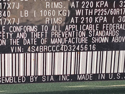 2013 Subaru Outback 2.5i Premium