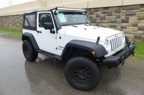 2014 Jeep Wrangler for sale at Tom Wood Used Cars of Greenwood in Greenwood IN