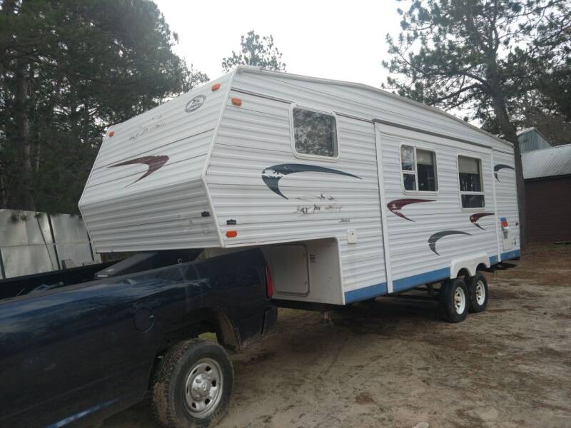2004 Jayco M24.5 RBS, Jay Flight series for sale at SUNNYBROOK USED CARS in Menahga MN