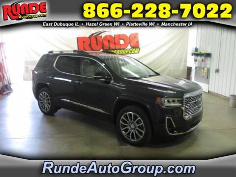 2022 GMC Acadia for sale at Runde PreDriven in Hazel Green WI